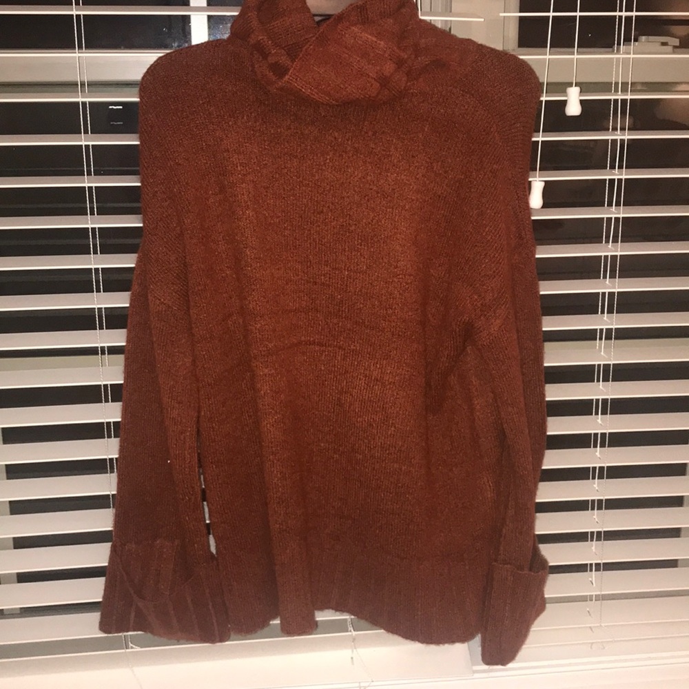 Orange sweater